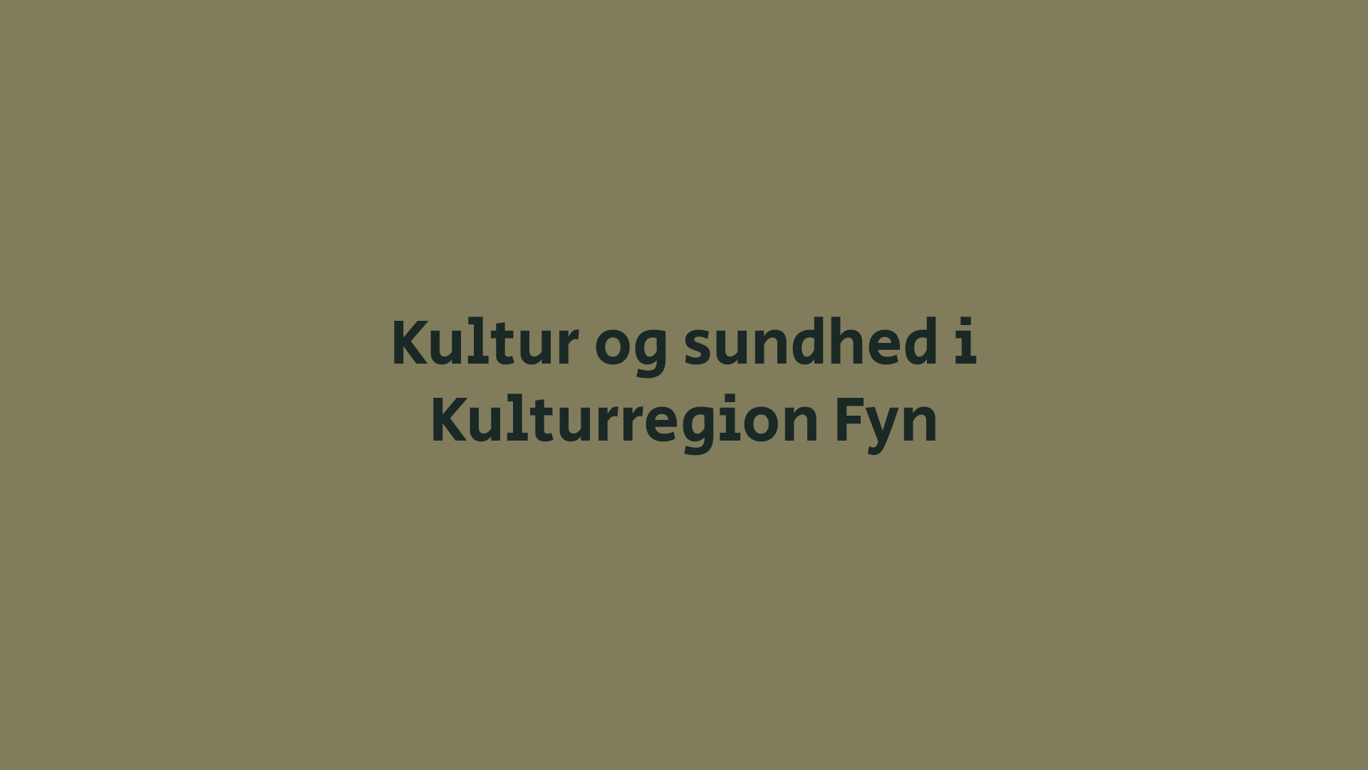 Kulturregion Fyn - Fire film som gør dig klogere