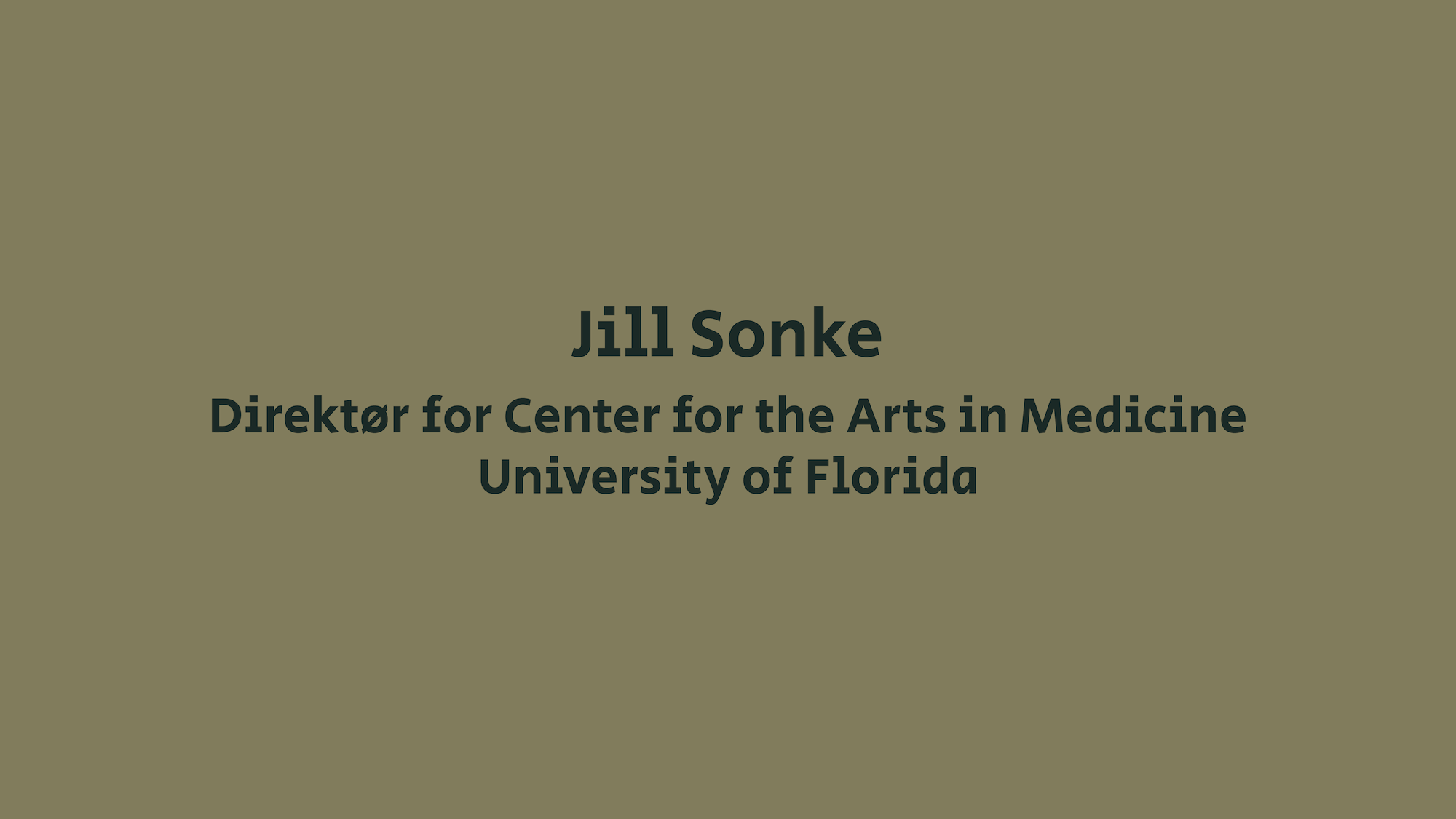 Jill Sonke